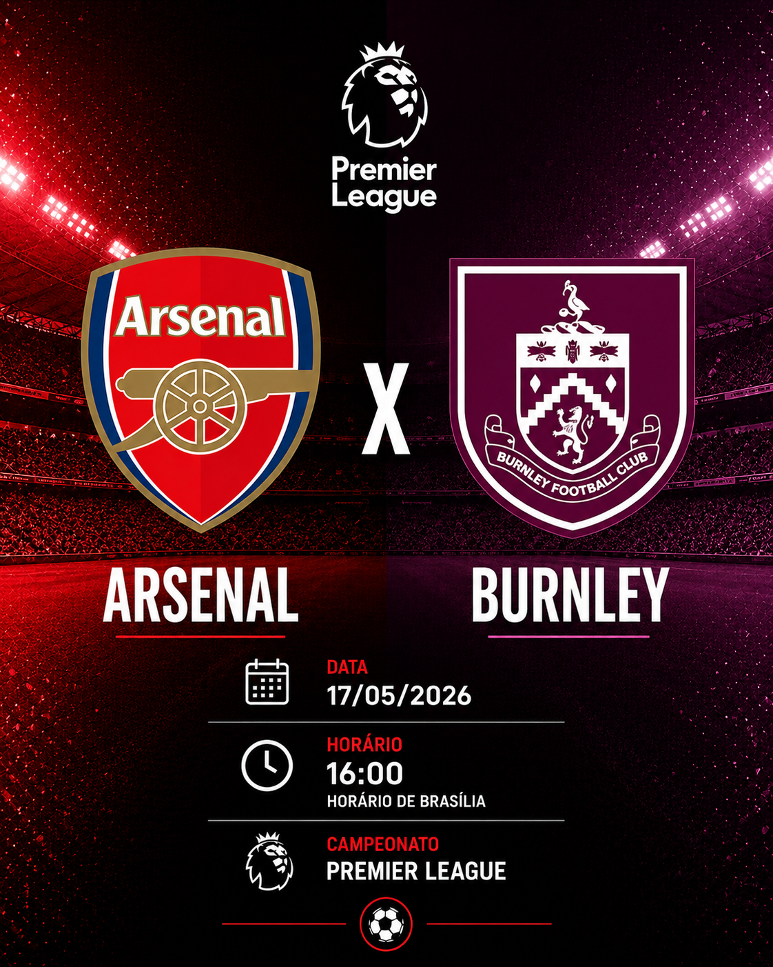 ARSENAL × BURNLEY: Kyle Walker Cartão Amarelo @3,00